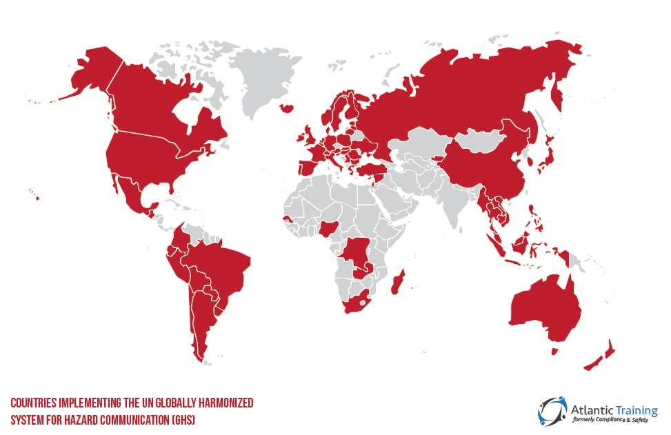 GHS AtlantcTrainingt countries map Feb 2016