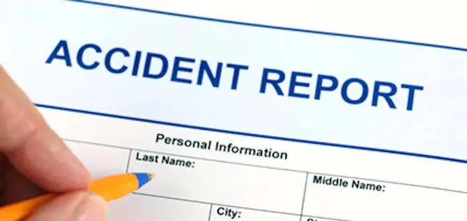 how to write an accident report for insurance