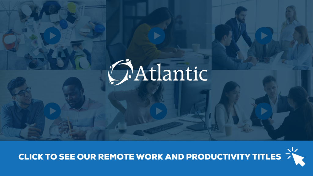 click to see our remote work and productivity titles
